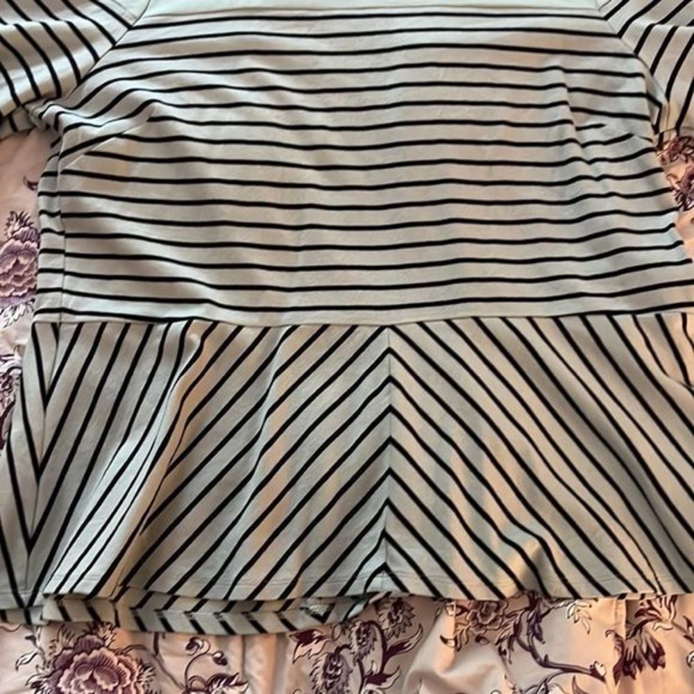 Talbots peplum top - Picture 2 of 4